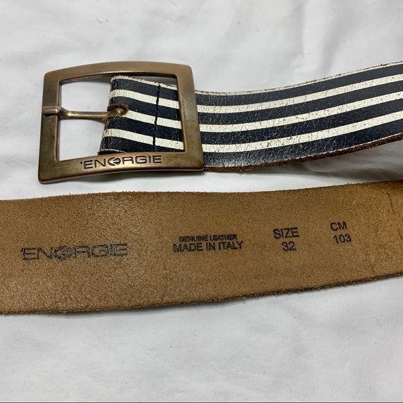 Leather Belt by ENERGIE - Picture 2 of 7